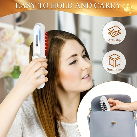 Laser Hair Growth Comb with Vibration Massage – Rechargeable Scalp Care Device for Nourishing Hair Repair & Follicle Absorption, USB Charging, Professional Head Massage Tool